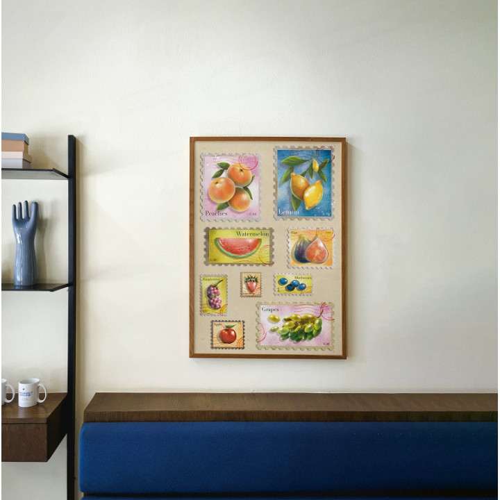 Fruit Postage Stamps