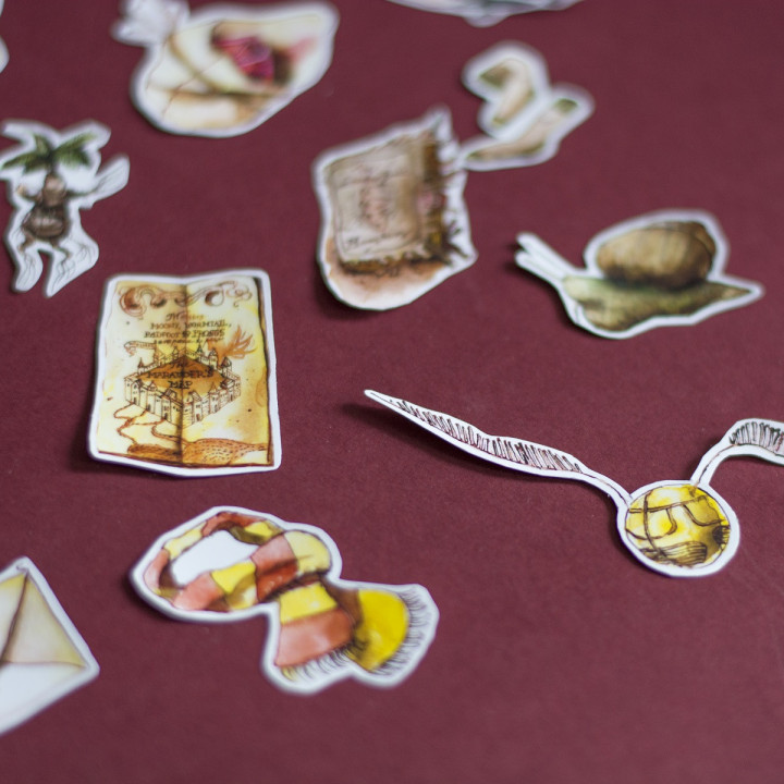 Magical sticker set (21 pieces)