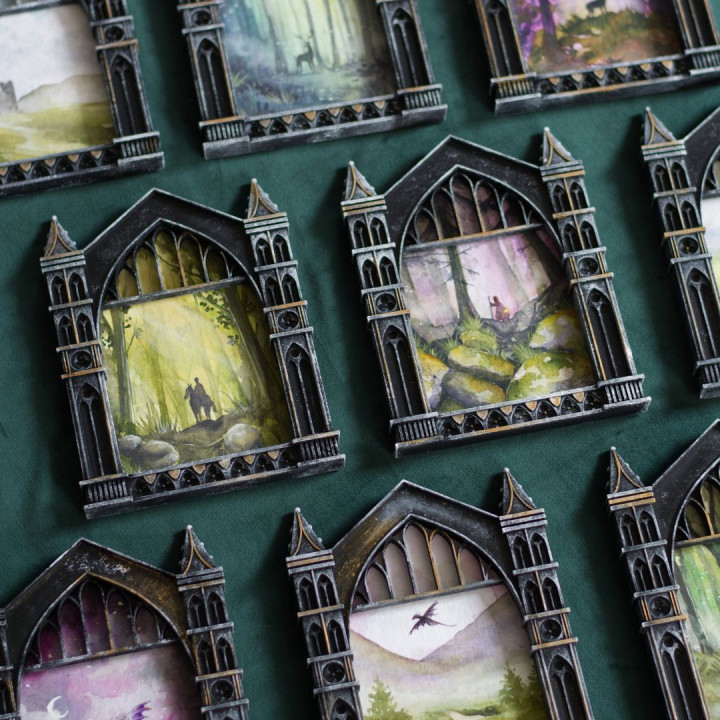 Medieval Collection: Purple Forest