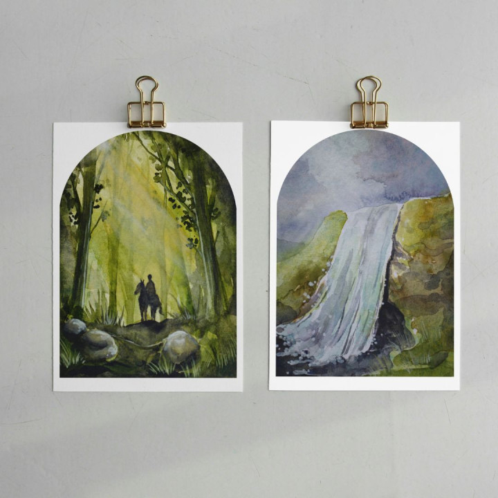 Pocztówki Medieval Collection