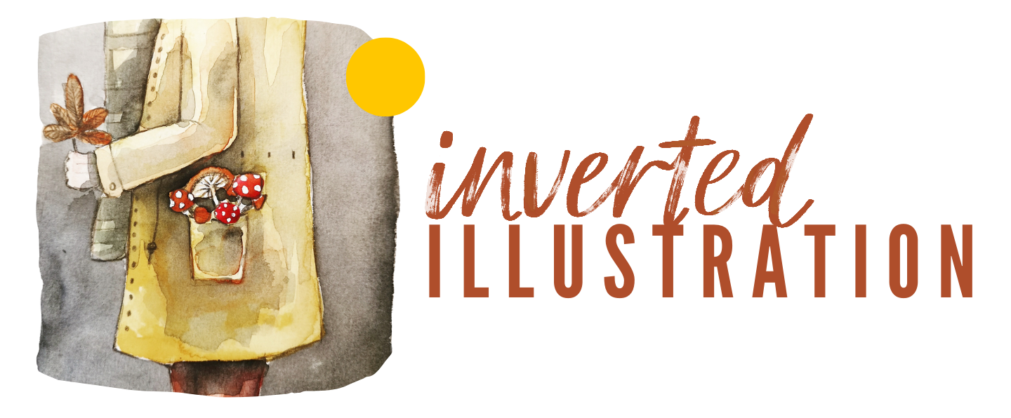 inverted illustration